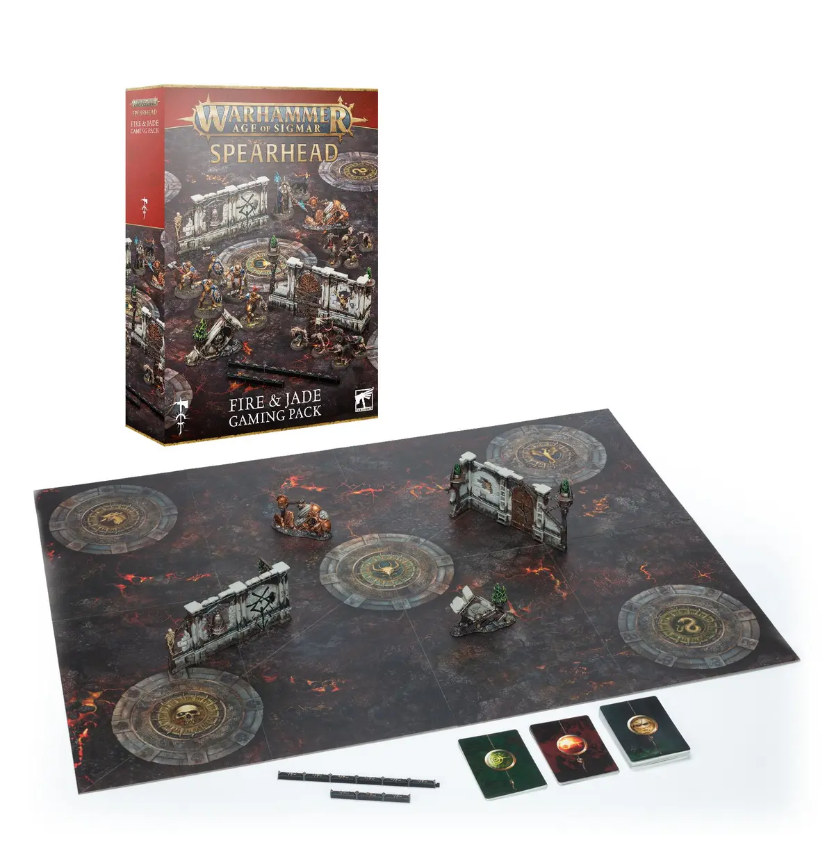 Fire & Jade Spearhead Gaming Pack