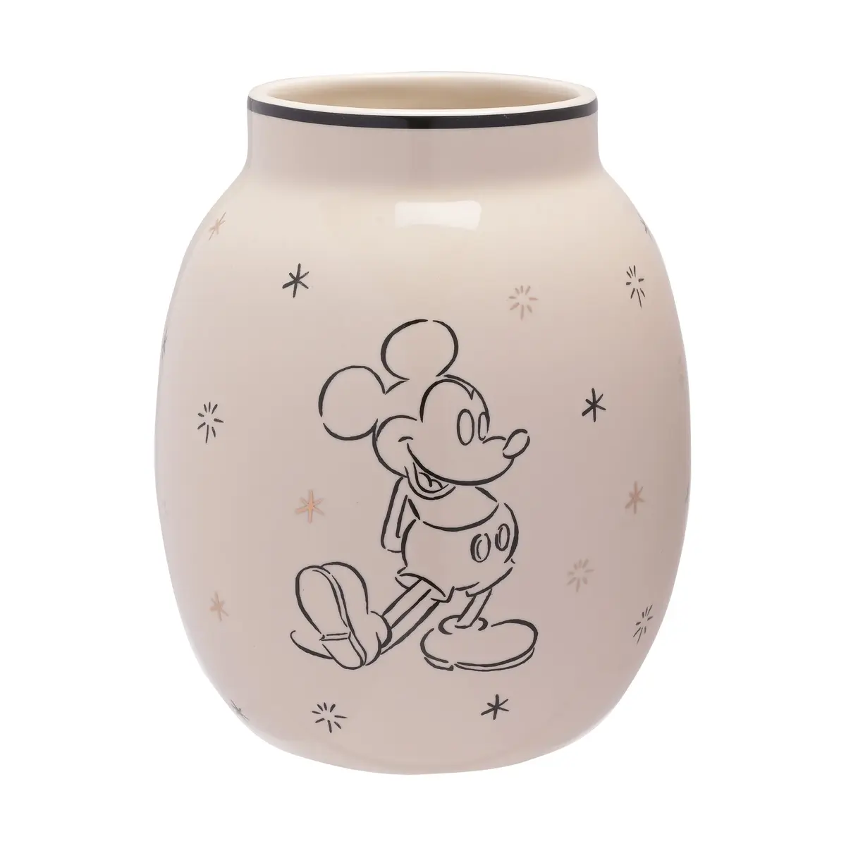 Mickey Gold Foiled Vase