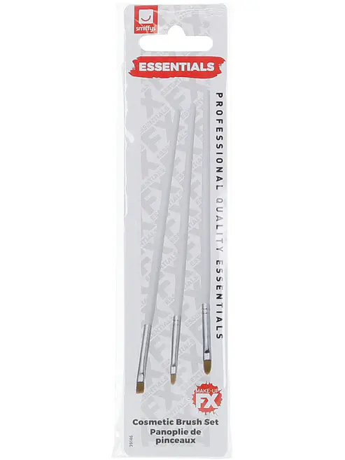 Make-Up FX Essentials Cosmetic Brush Set, Fine (3)