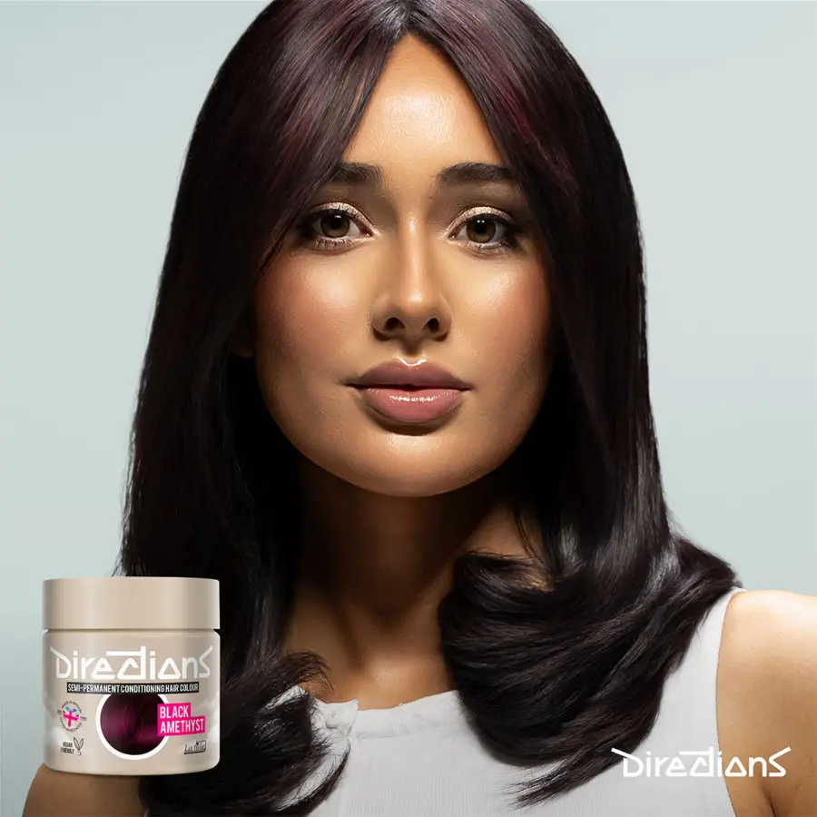 Black Amethyst Semi Permanent Hair Dye 100 ml