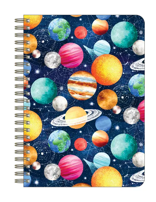 Cosmos A4 Sprial Notebook