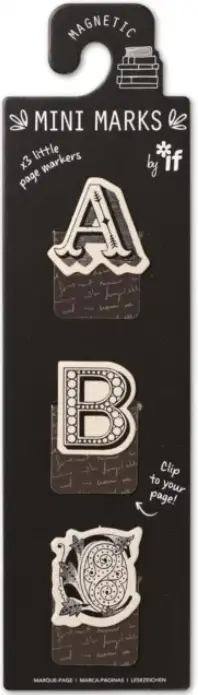 ABC - Magnetic Mini Bookmarks