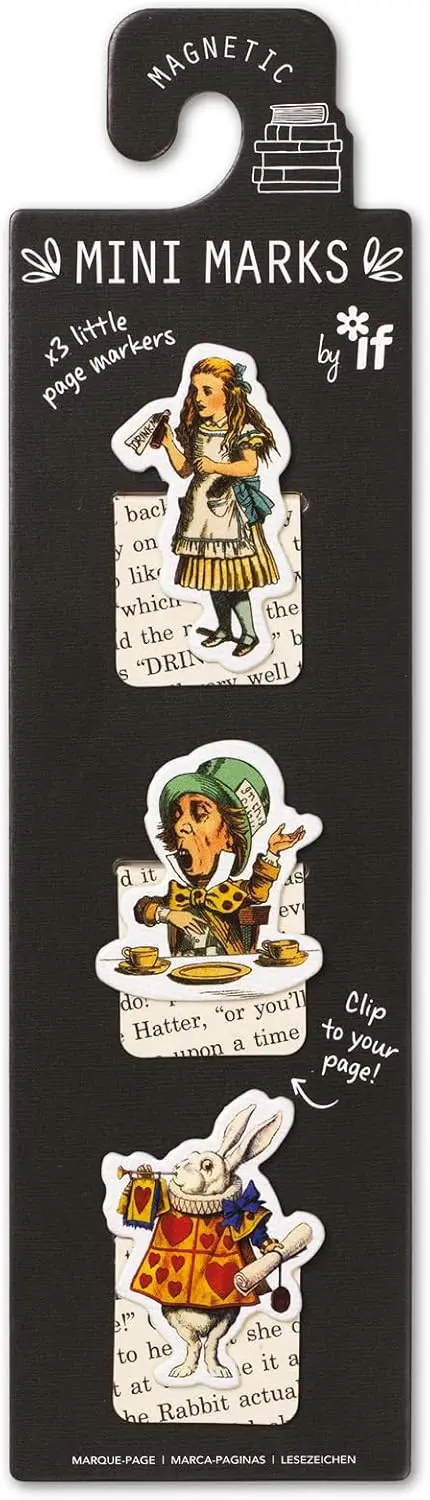 Alice - Magnetic Mini Bookmarks