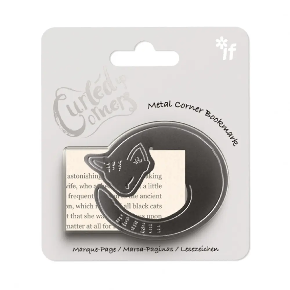 Cosy Cat - Curled up Corners Bookmark
