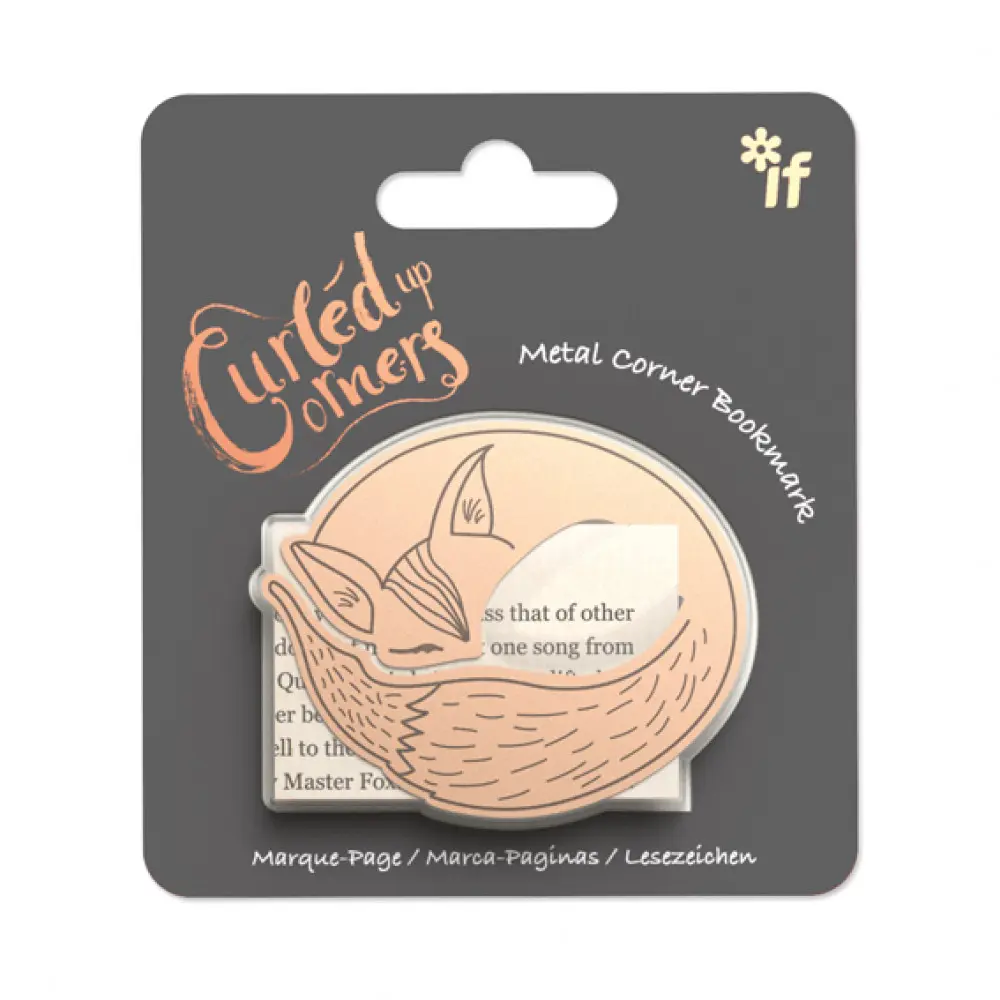Furled Fox - Curled up Corners Bookmark