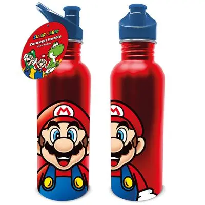 Mario Metal Canteen Drinks Bottle