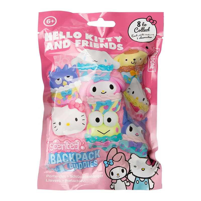 Hello Kitty Friends Sweet Treats Backpack Buddies CDU 24