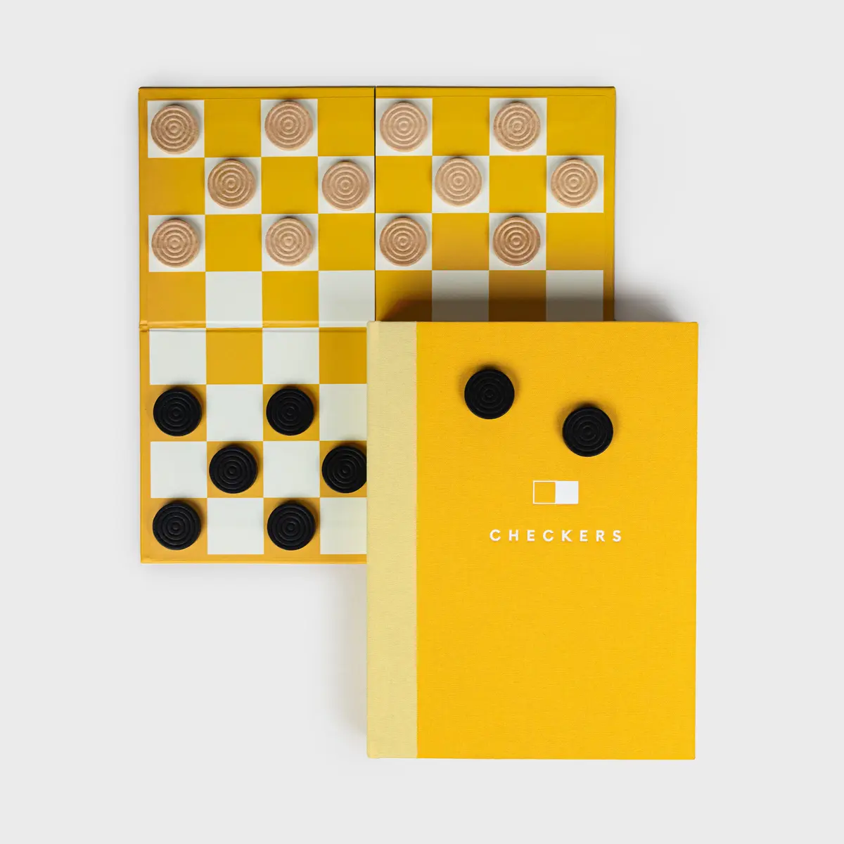 Checkers in a Book