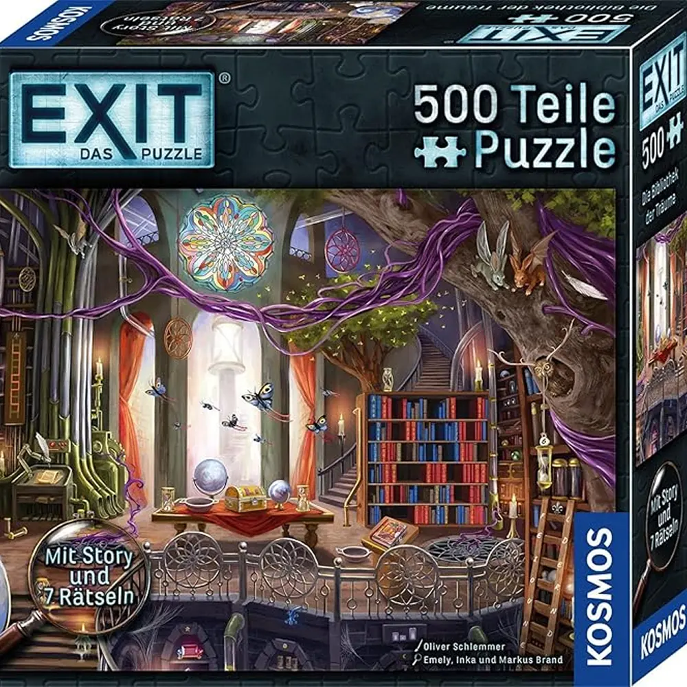 The Library of Dreams Puzzle (500)