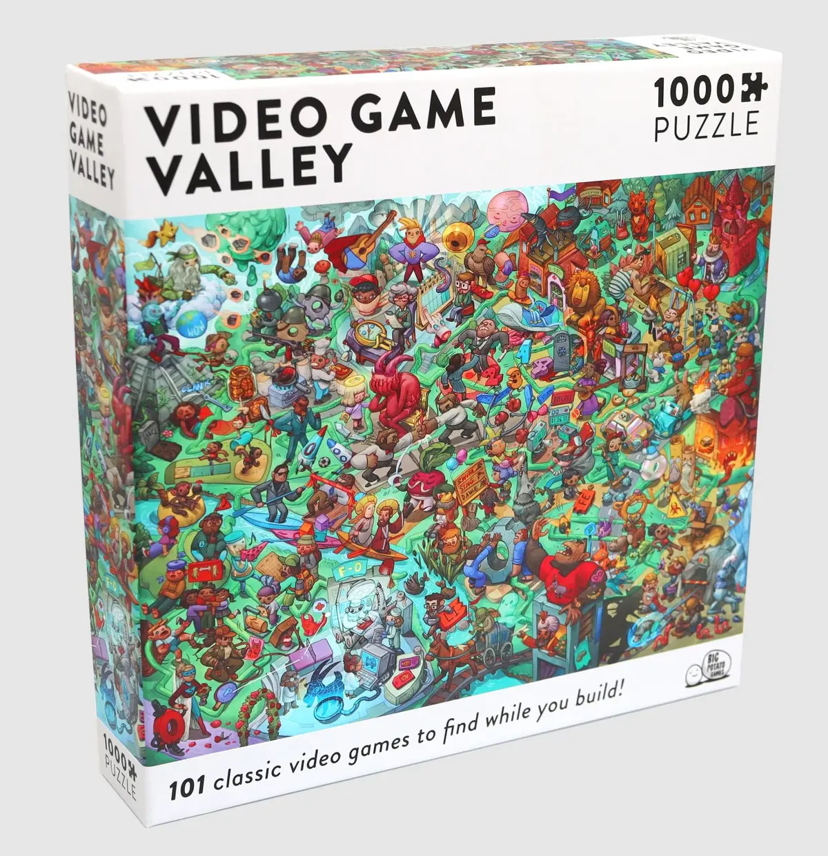 Video Game Valley Puzzle (1000)