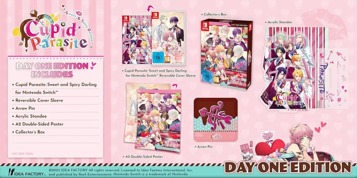 Cupid Parasite: Sweet and Spicy Darling Day One Edition (Switch)