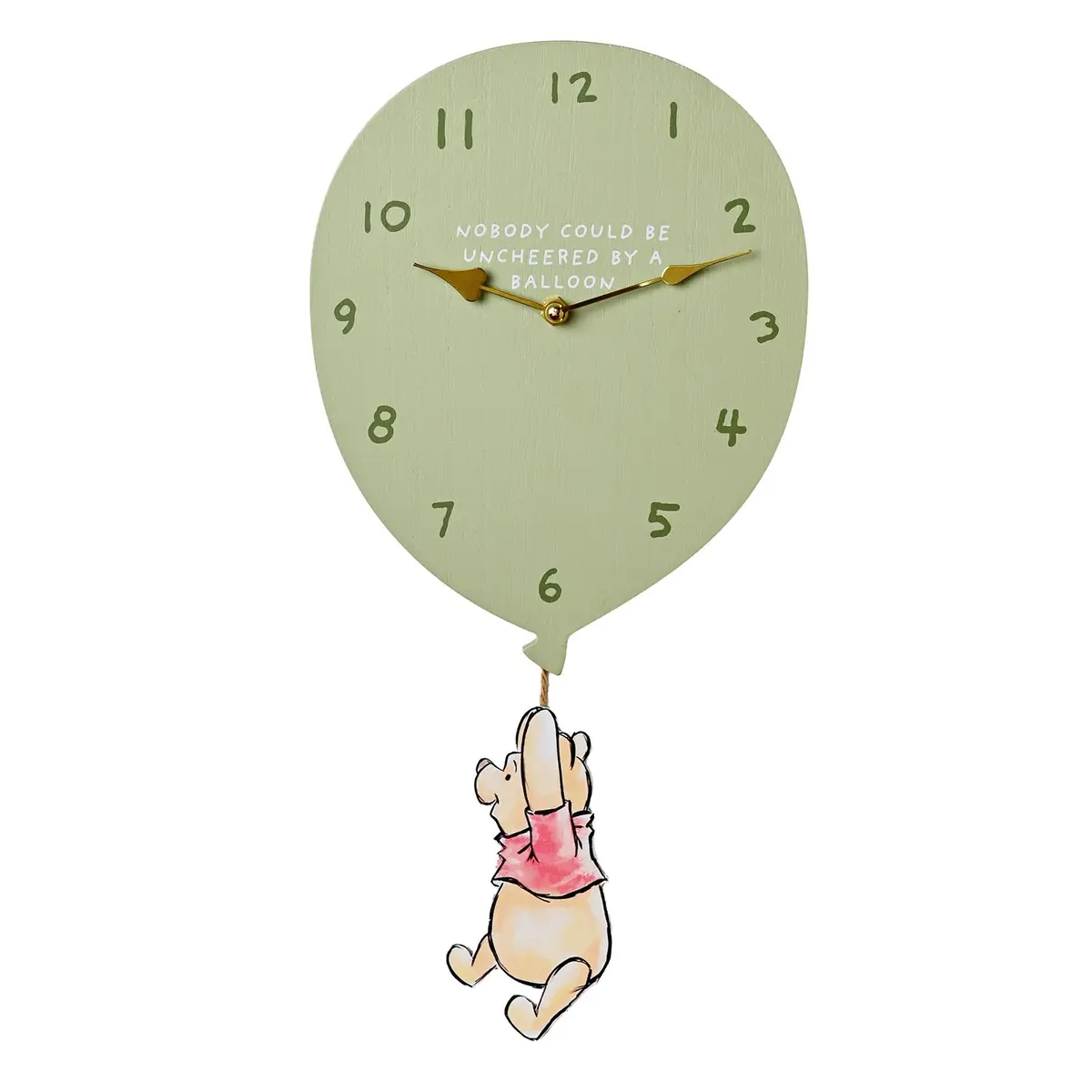 Winnie the Pooh Balloon Wall Clock