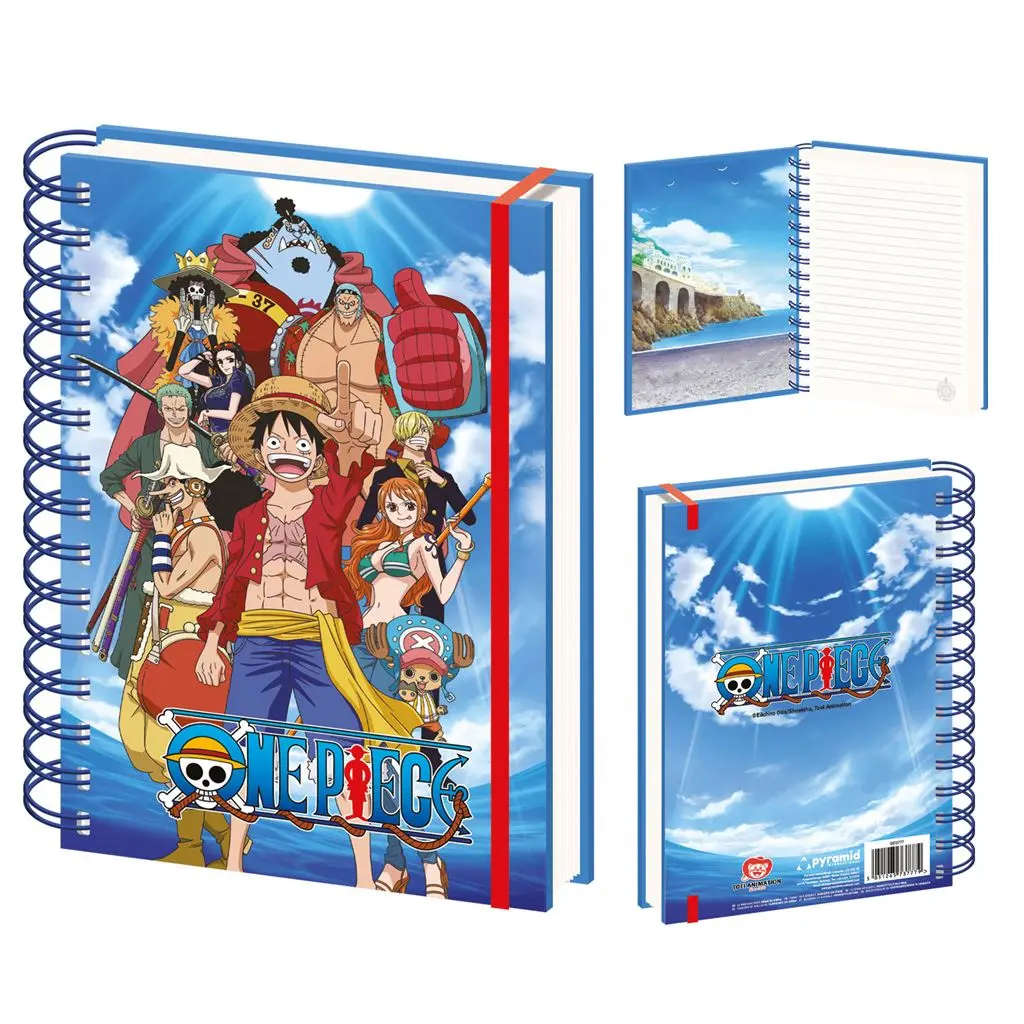 One Piece Anime (Crew) A5 Wiro Notebook