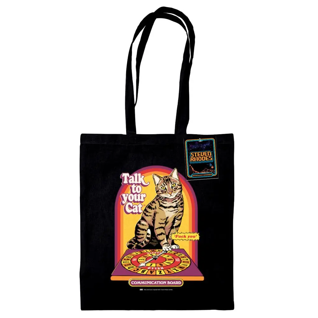 Talk To Your Cat Tote Bag