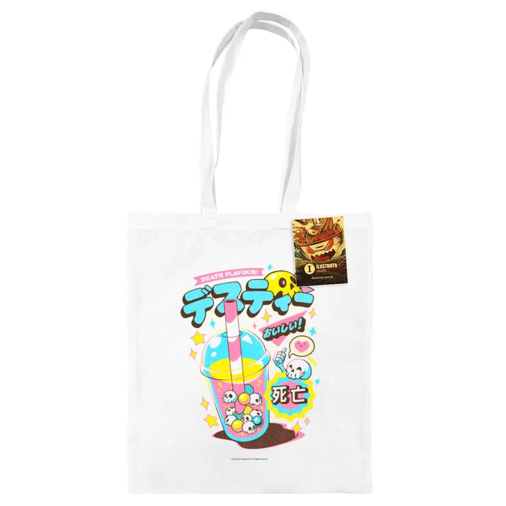 Death Bubble Tea Tote Bag