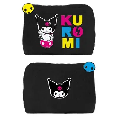 Kuromi Laughing Plush Pencil Case
