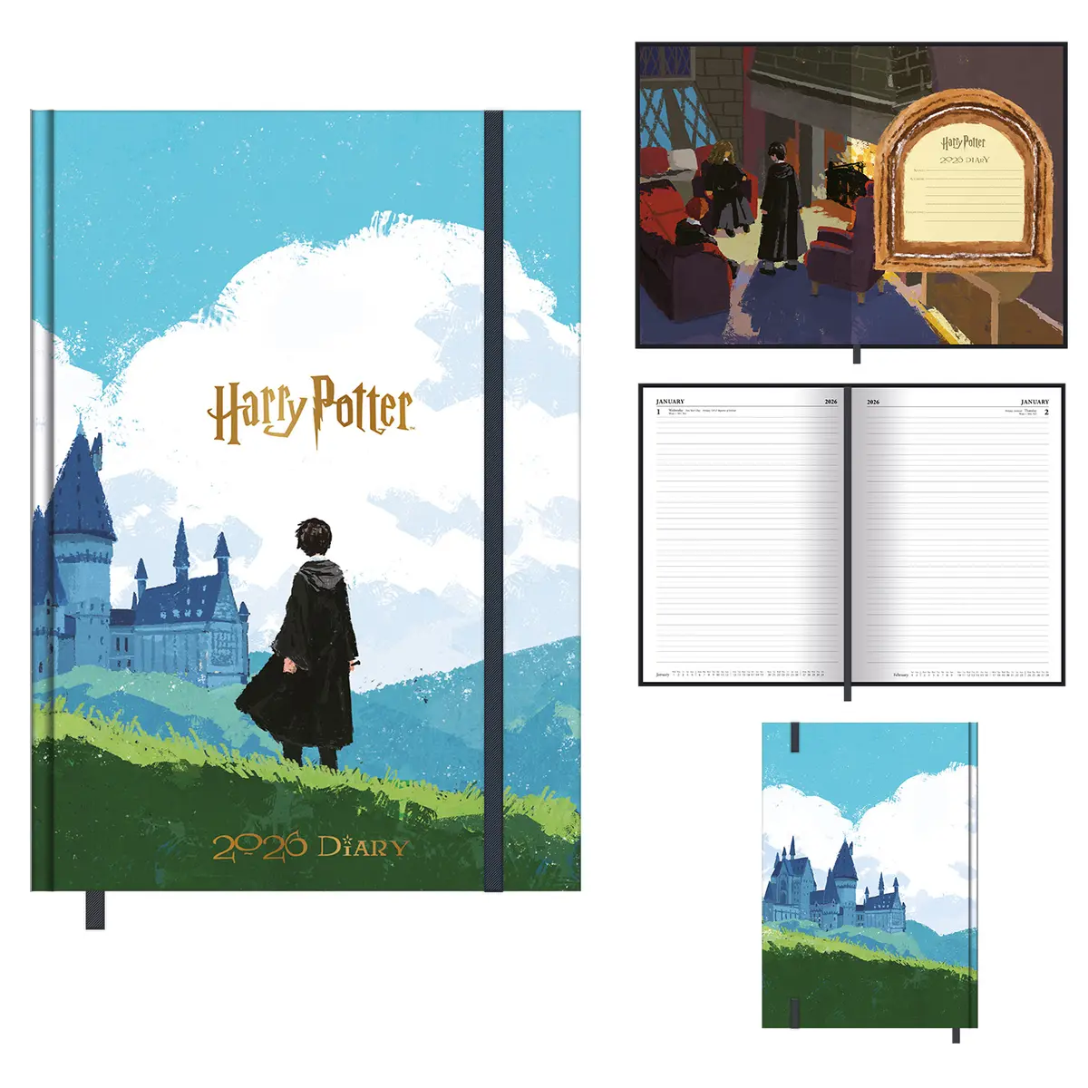 Harry Potter 2026 A5 Dtp Diary