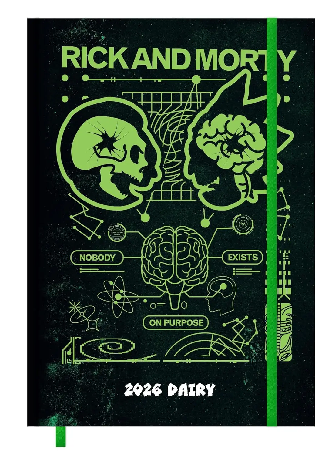 Rick & Morty 2026 A5 Dtp Diary