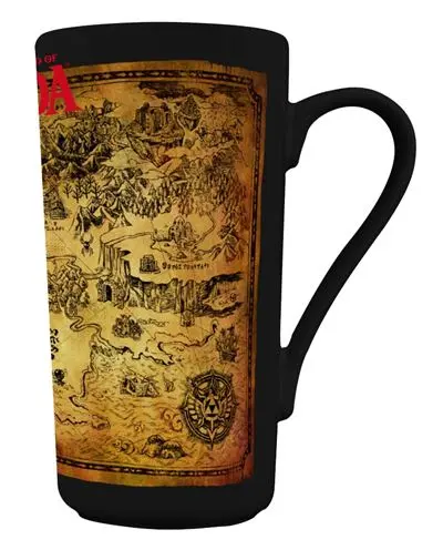 Black & Gold Map Grande Mug 470 ml