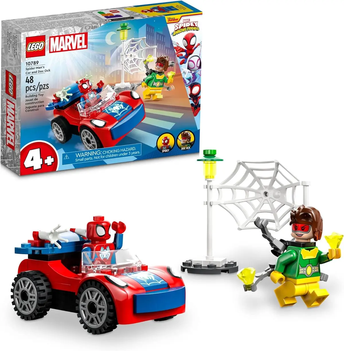 LEGO Spidey Spider-Mans bil og Doc Ock 10789