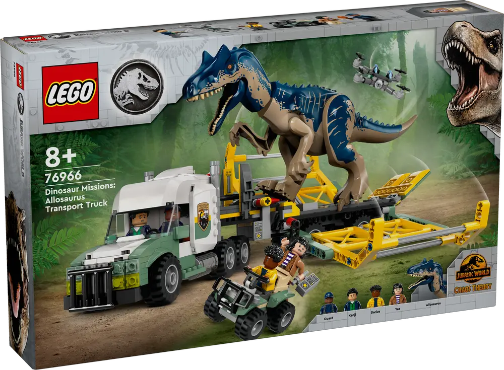 Dinosauroppdrag: Allosaurus-transport (76966)