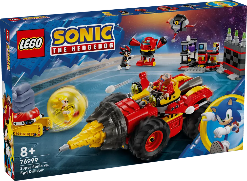 Super Sonic mot Egg Drillster (76999)
