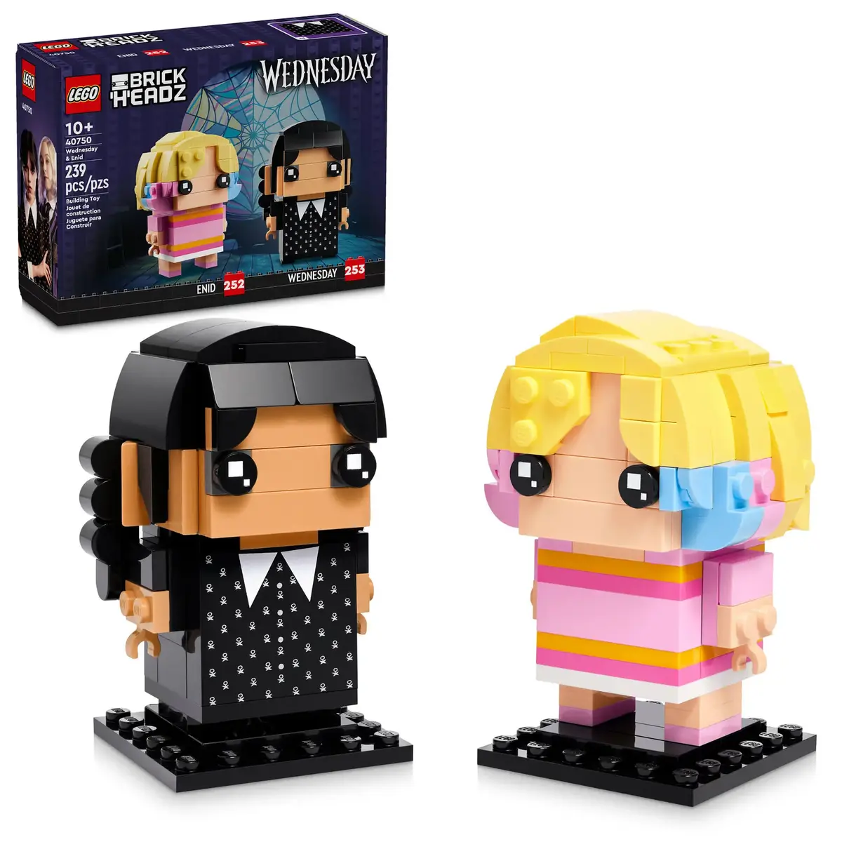 Wednesday og Enid BrickHeadz [SI] (40750) (Spesialimport)