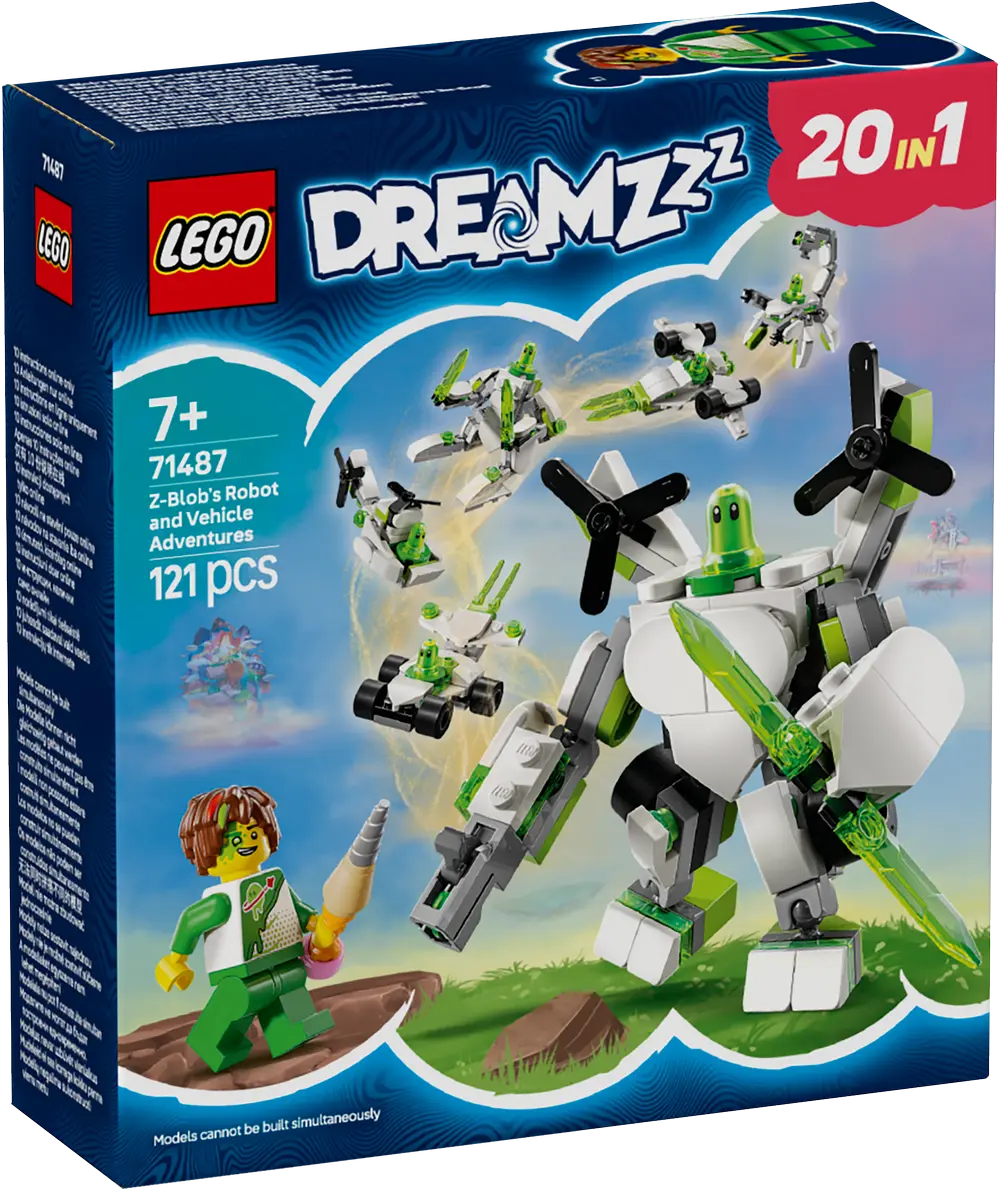 Eventyr med Z-Blobs robot og fartøy (71487)