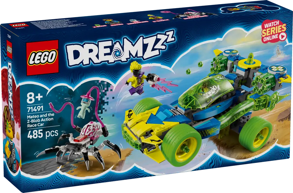 Action med Mateo, Z-Blob og racerbil (71491)