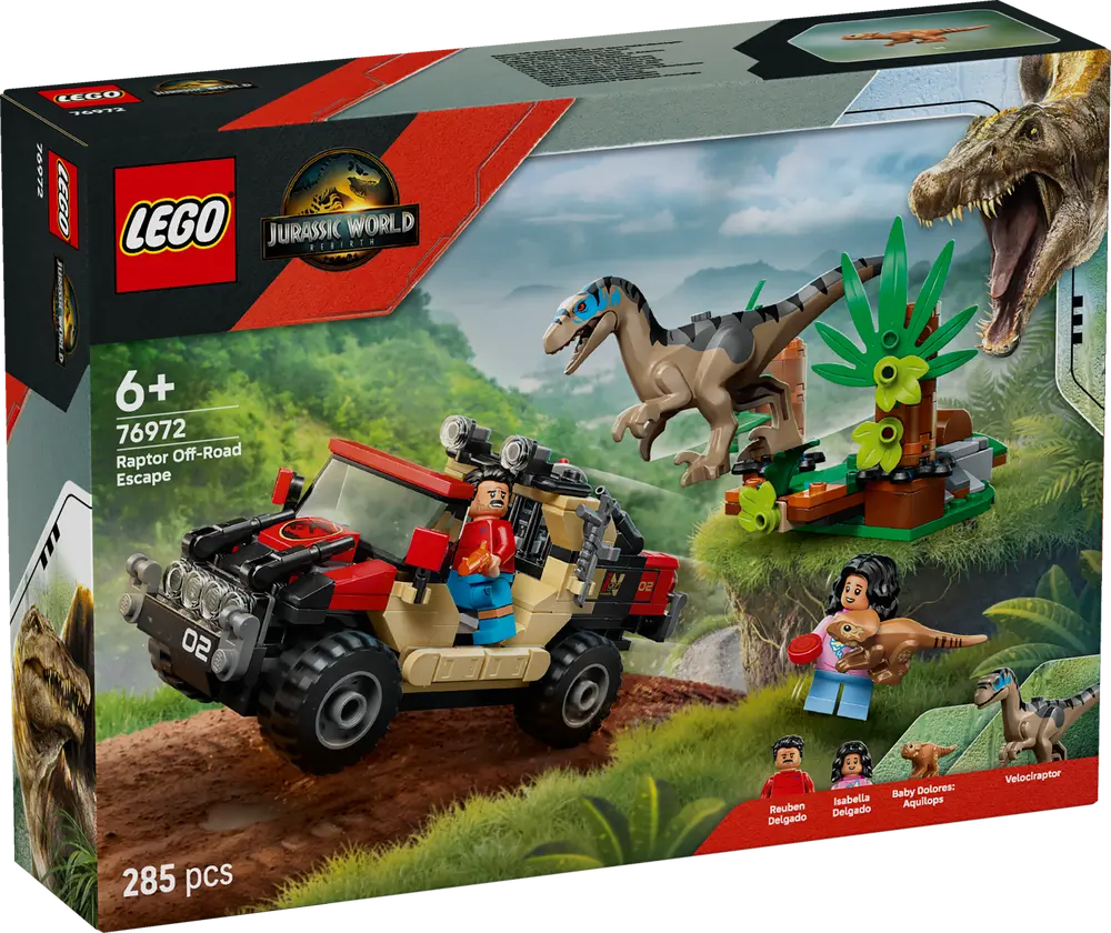Raptorflukt i terrengbil (76972)