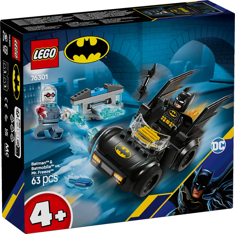 Batman med Batmobile mot Mr. Freeze (76301)