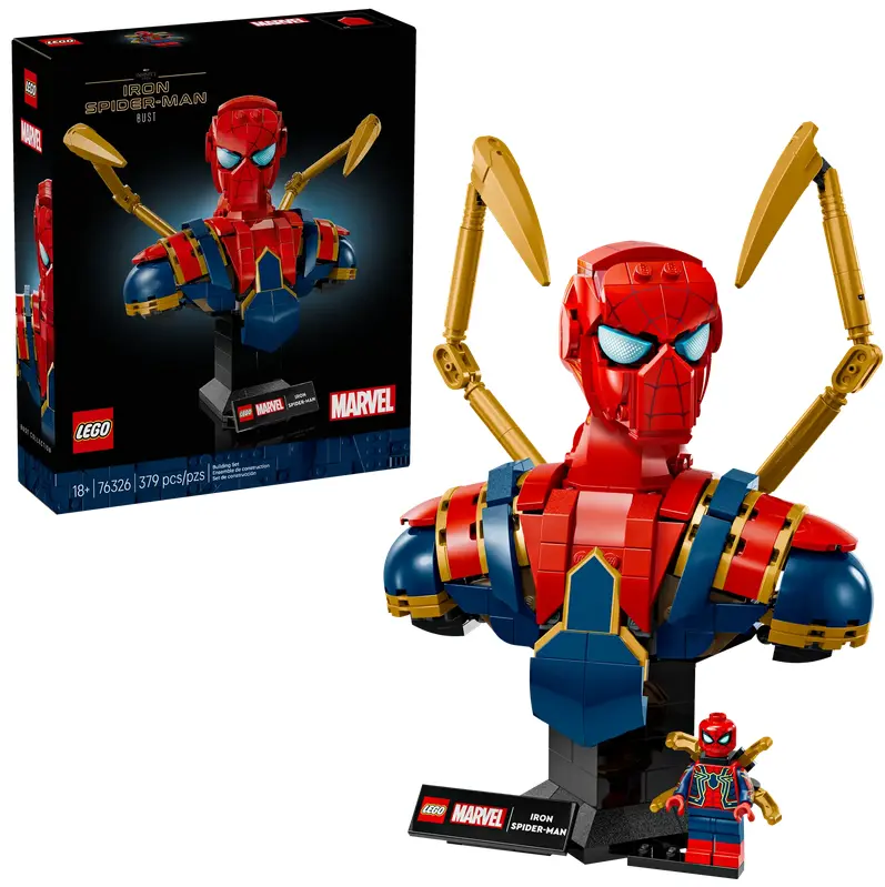 Byste av Iron Spider-Man (76326)