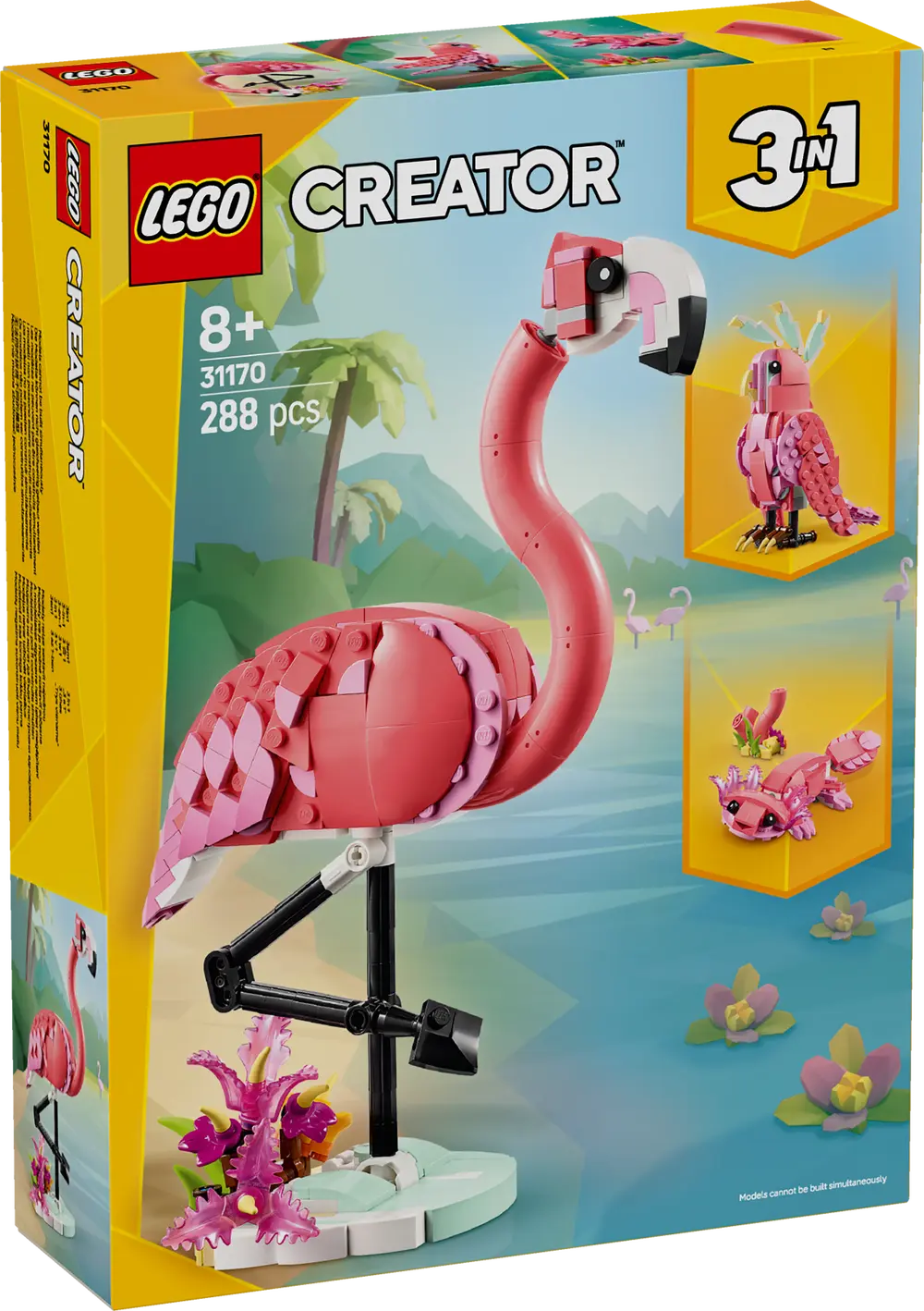 Ville dyr: Rosa flamingo (31170)