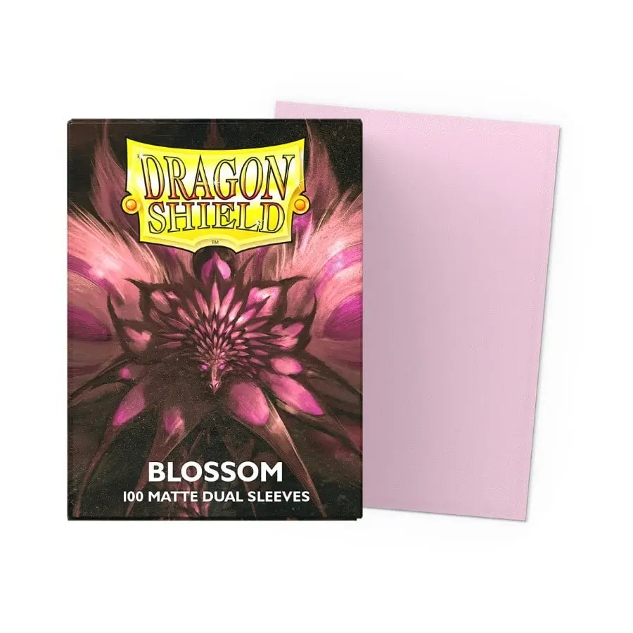 Matte Dual Pastel Blossom Standard Size Dragon Shield Sleeves (100)