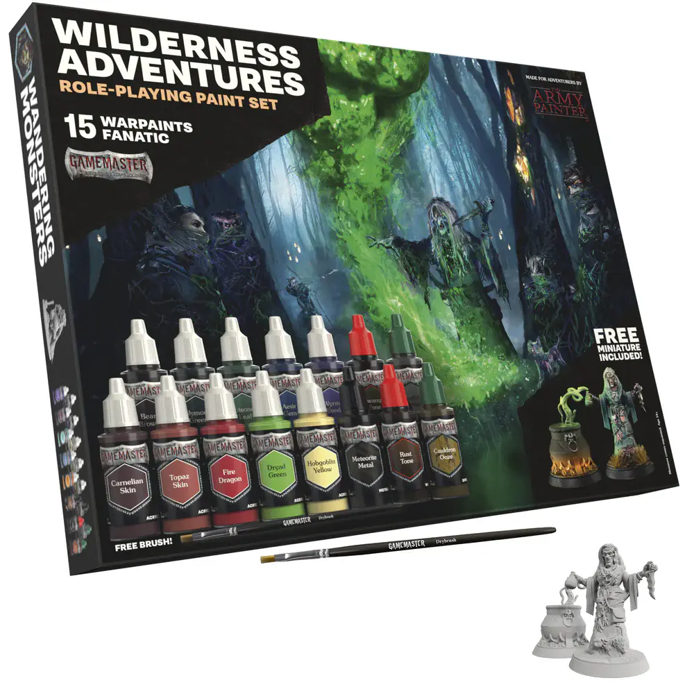 Wilderness Adventures RPG Paint Set