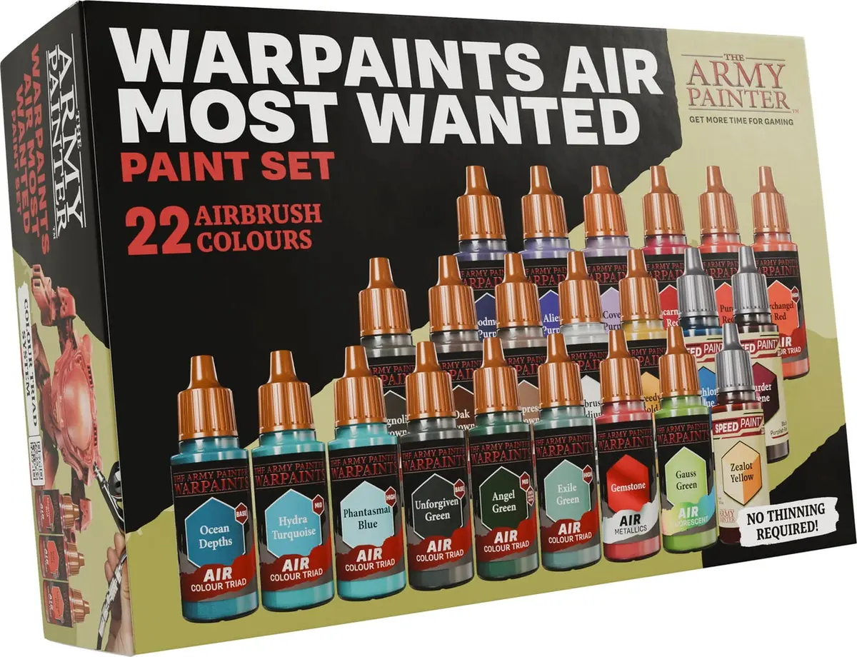Warpaints Air Most Wanted Paint Set (22)