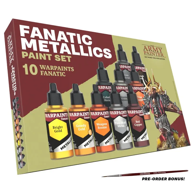 The Army Painter: Warpaints Fanatic Metallics Set
