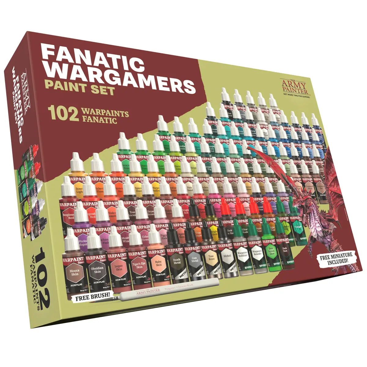 The Army Painter: Fanatic Wargamers Paint Set
