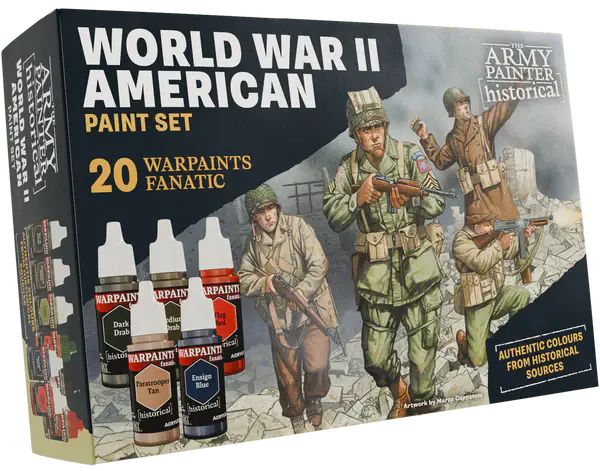 World War II American Paint Set (20)