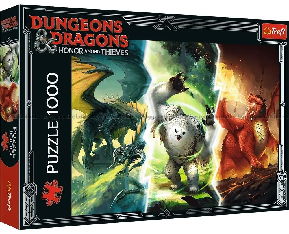 Legendary Monsters of Faerun Puzzle (1000)