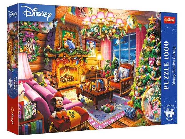 Disney Festive Cottage Puzzle (1000)