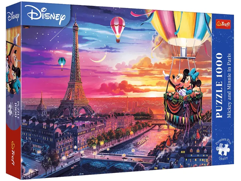Mickey and Minnie in Paris Premium Puzzle (1000)
