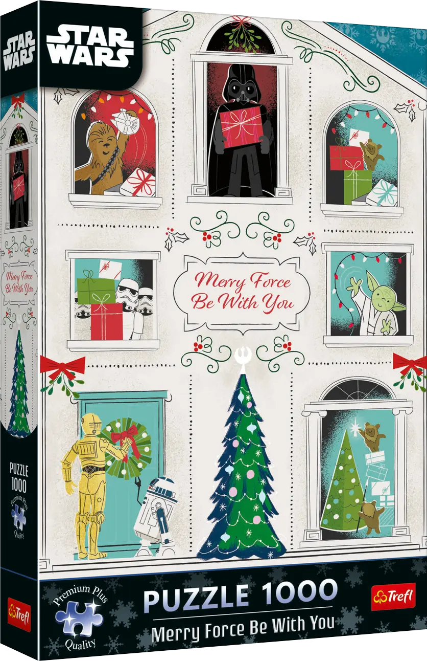 Merry Force Be With You Premium Puzzle (1000)