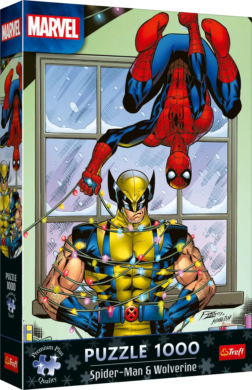 XMAS Spider-Man & Wolverine Premium Puzzle (1000)