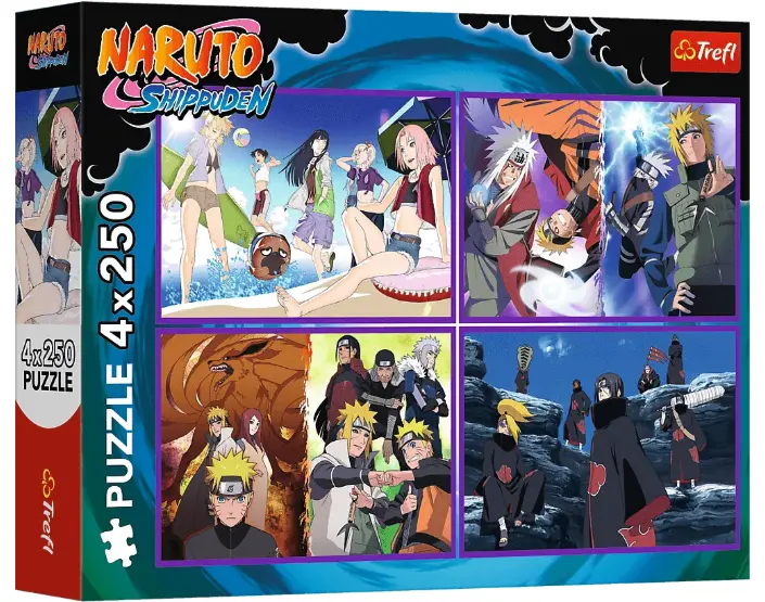 Adventures of Naruto Uzumaki Puzzle (4x250)