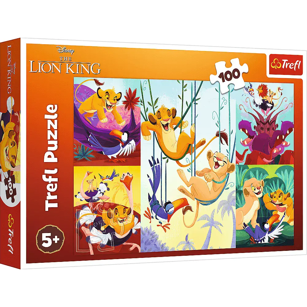 Courageous Lion King Puzzle (100)