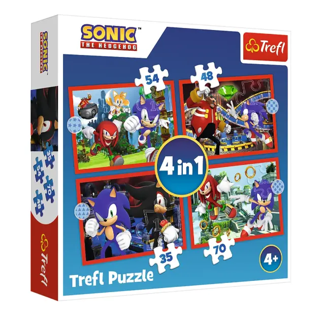Adventures of Sonic 4-in-1 Puzzle