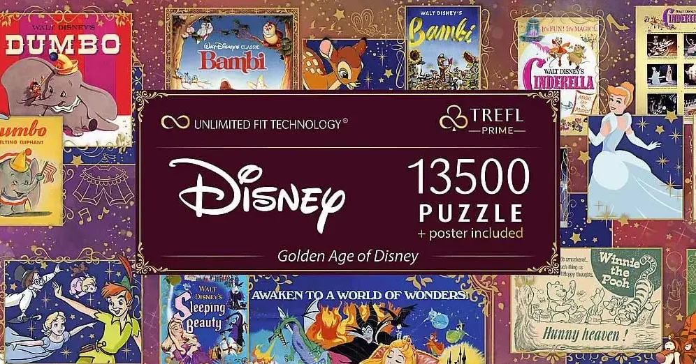 Golden age of Disney Puzzle (13500)