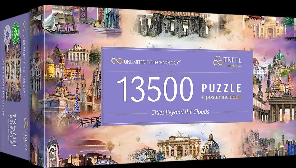 Cities Beyond the Clouds Puzzle (13500)