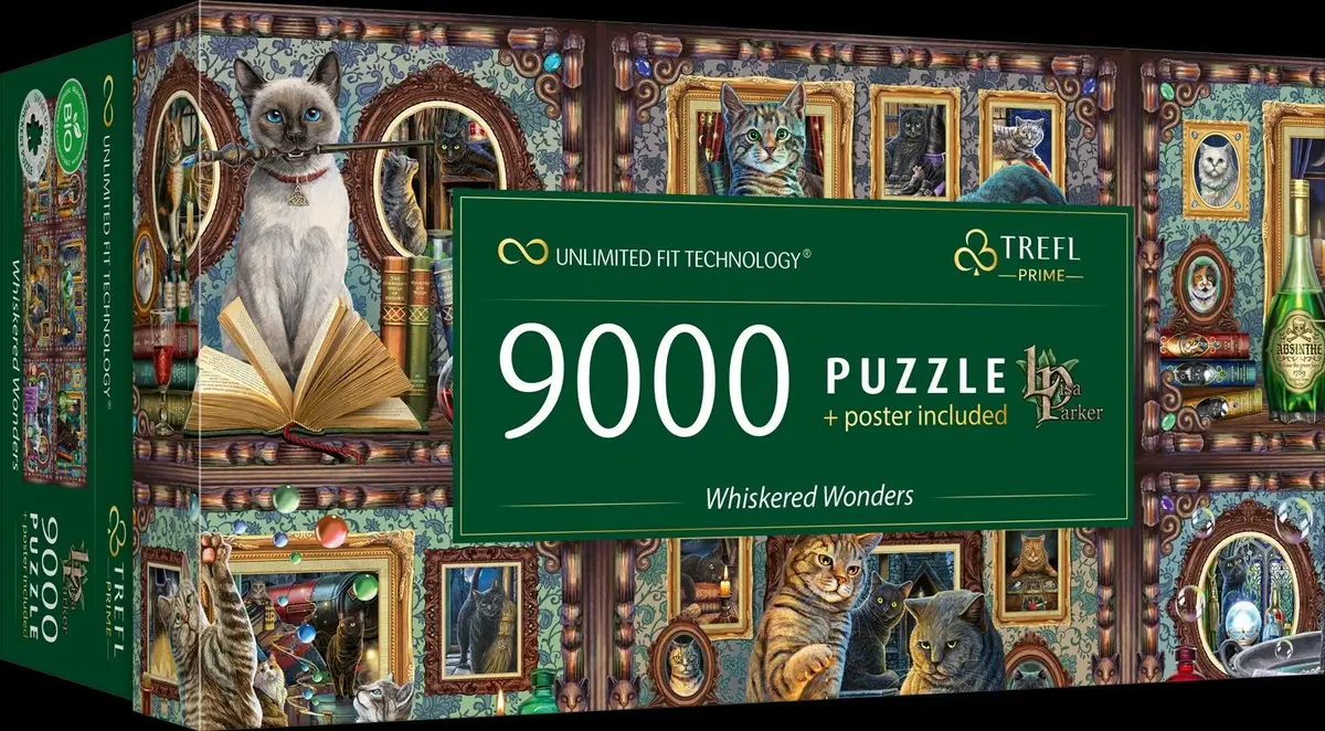 Whiskered Wonderers Puzzle (9000)